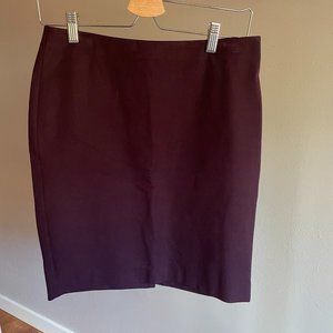 Banana Republic Plum Pencil Skirt, Size 4